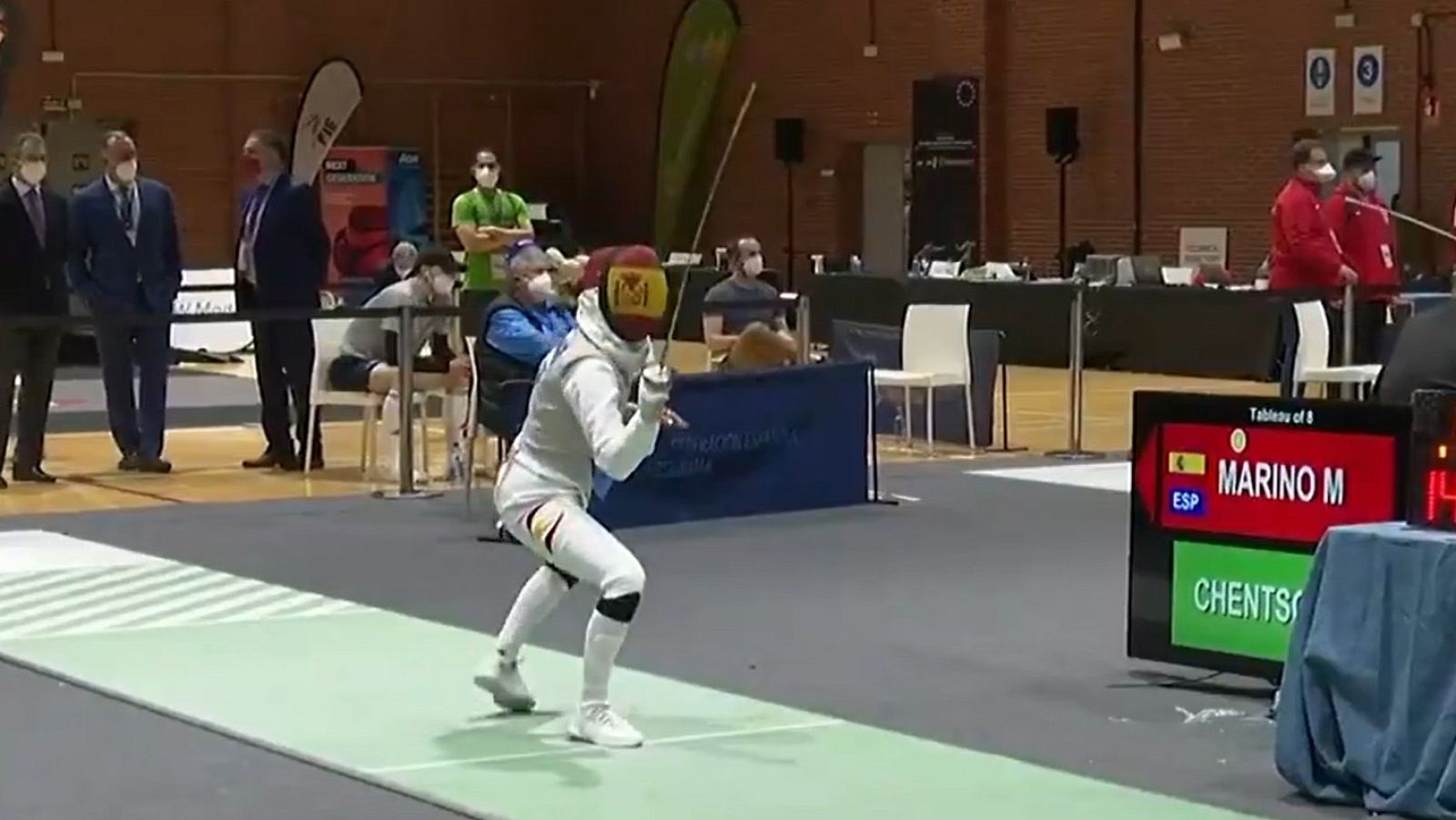 María Mariño se queda a las puertas de Tokio en esgrima - Otros deportes | Ver