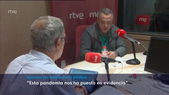 TeleCantabria - Mariano Carmona afirma que la reforma laboral "es una máquina de destrucción de empleo"
