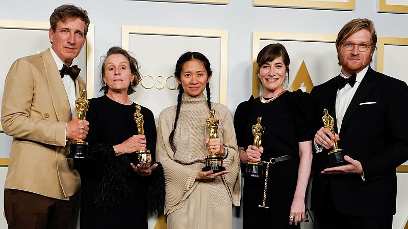 'Nomadland' se lleva la gloria en los Oscar de la pandemia