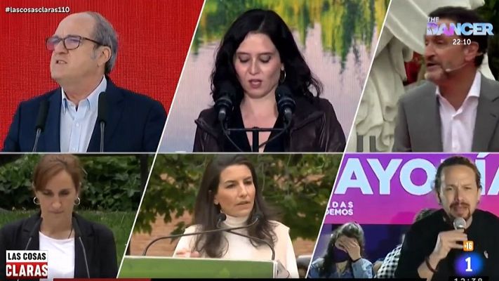 Las cosas claras - Elecciones Madrid 4M | La campaña electoral se recrudece en su recta final