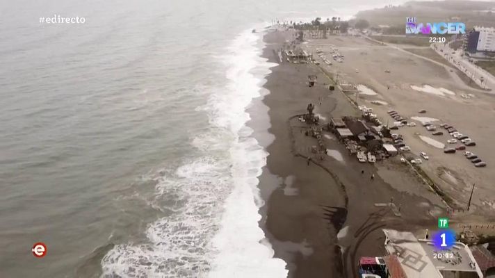 Los destrozos tras el temporal en la Costa del Sol
