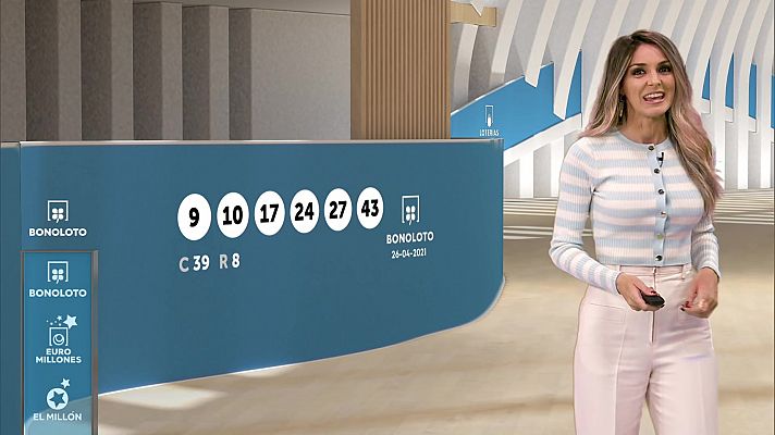 Loterías - Sorteo de la Bonoloto del 26/04/2021