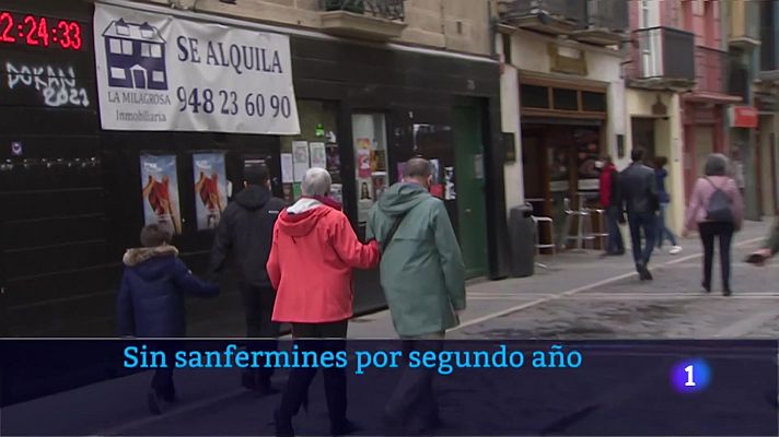 Es el segundo año consecutivo que se suspenden las fiestas de Pamplona por el mismo motivo