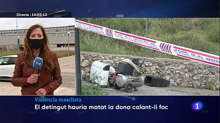  - Detingut un home a la Bisbal del Penedès per la mort de la seva parella després de calar-li foc