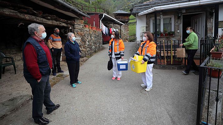 La vacunación contra la COVID-19 acude al rescate de las zonas rurales