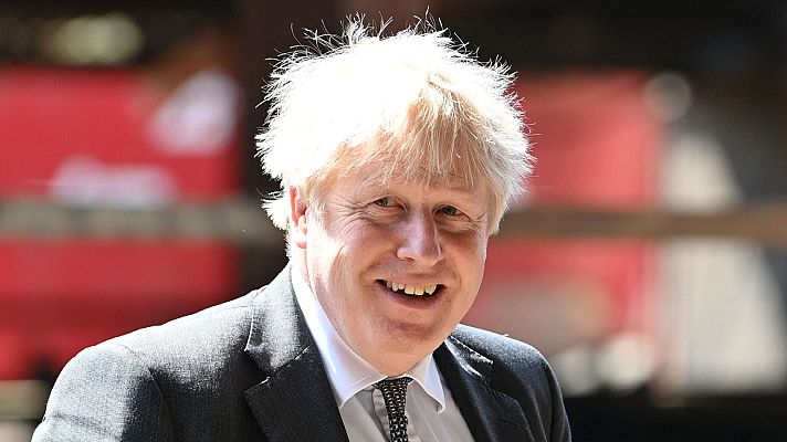 Telediario 1 - Las polémicas cercan a Boris Johnson