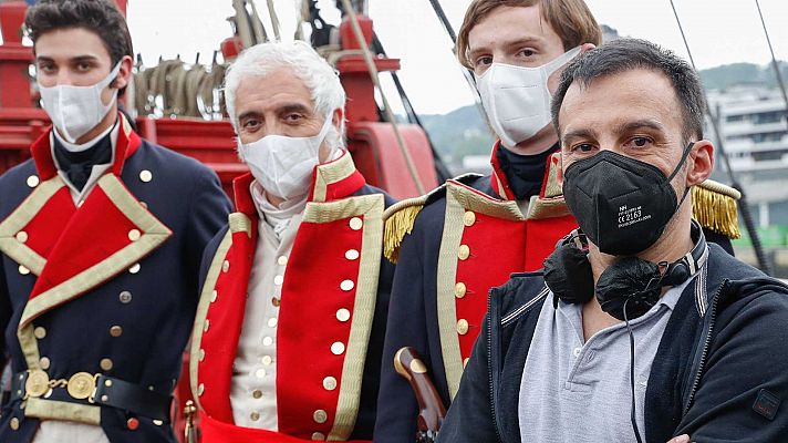 Telediario 1 - Amenábar rueda 'La Fortuna', la adaptación del cómic 'El tesoro del cisne negro', de Paco Roca