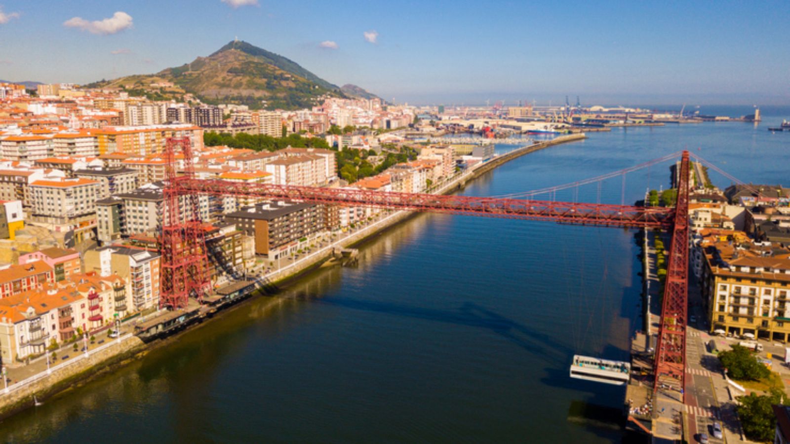 Las vistas del Puente de Bizkaia, Patrimonio de la Humanidad