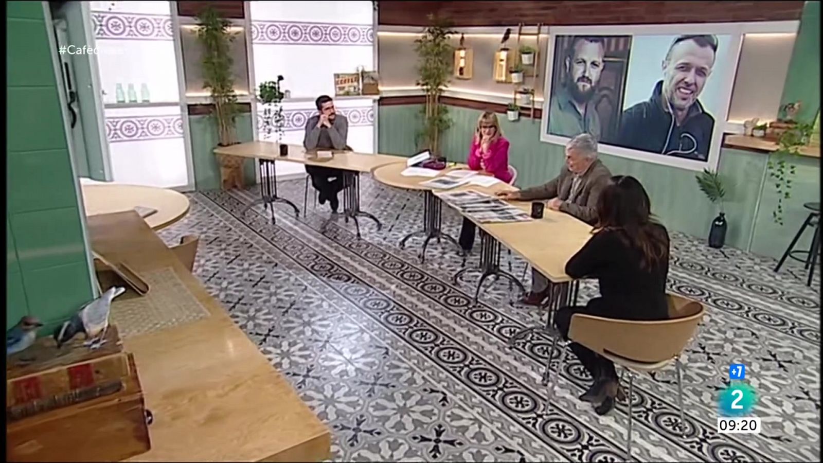 Cafè d'idees | Nacho Martín Blanco, Rosario Flores i Gonzalo Bernardos - RTVE Catalunya