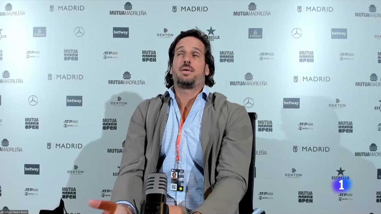 Feliciano: "Ojalá que el Madrid Open sea el punto de inflexión"