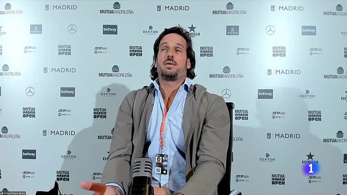Telediario 1 - Feliciano López: "Ojalá que el Madrid Open sea el punto de inflexión para el regreso del público a las gradas"