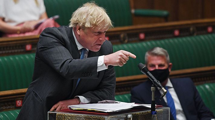 Johnson responde a la Comisión Electoral que pagó la reforma en Downing Street con su dinero