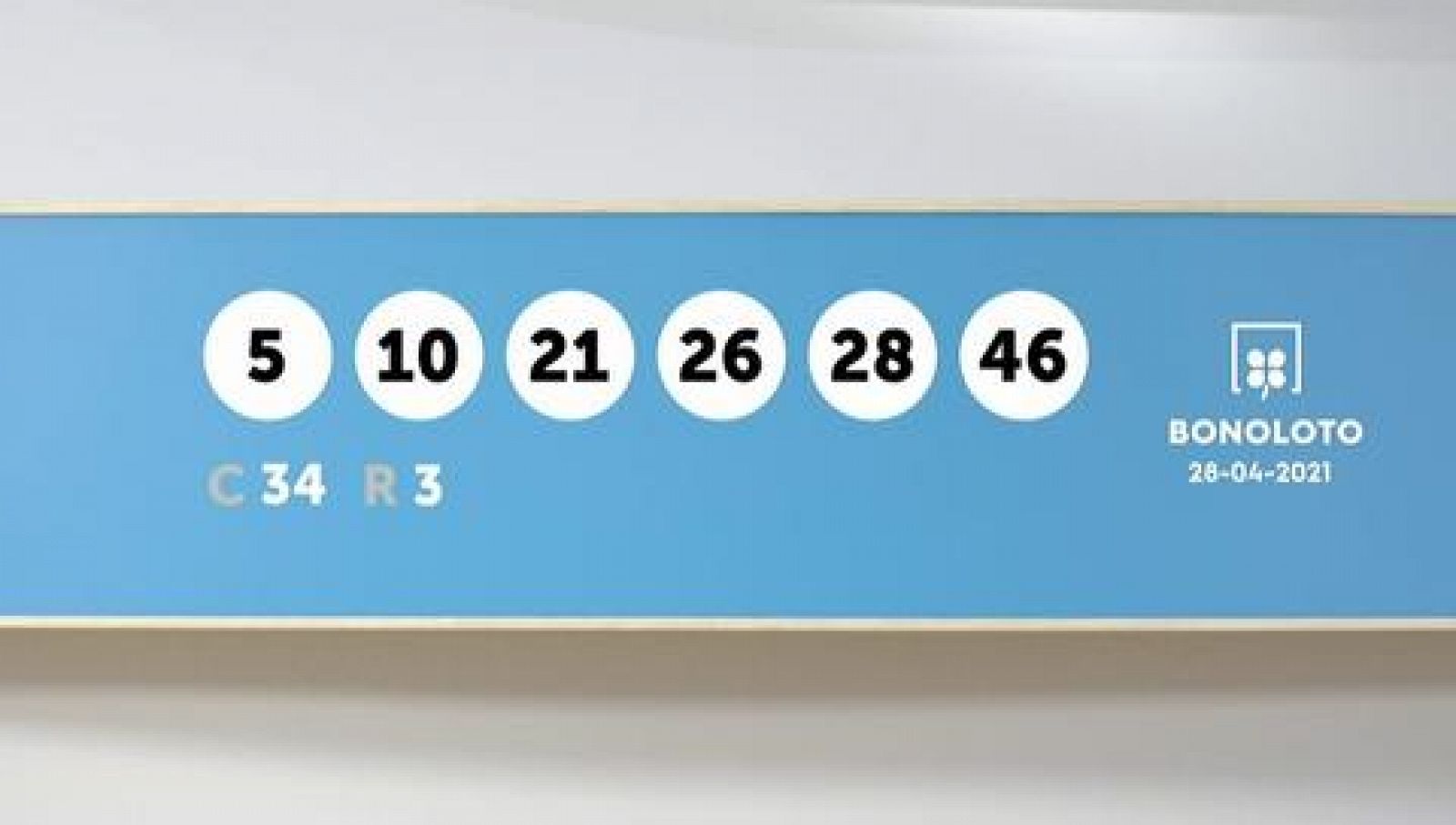 Sorteo de la Lotería Bonoloto del 28/04/2021 - Ver ahora