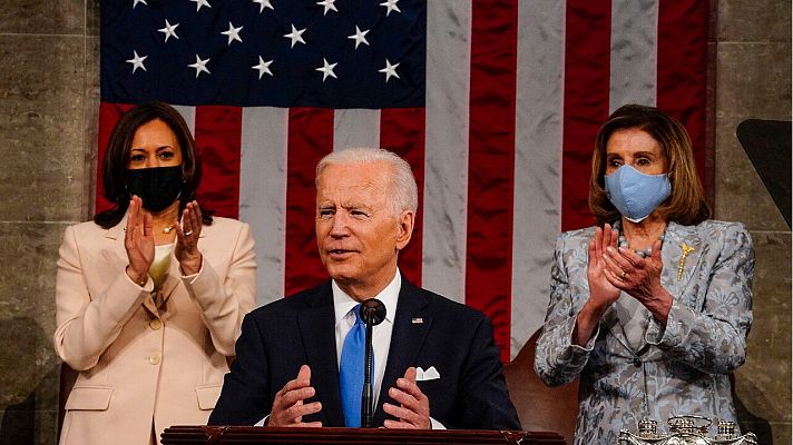 Especiales informativos - Discurso de la nación en EEUU del presidente Joe Biden