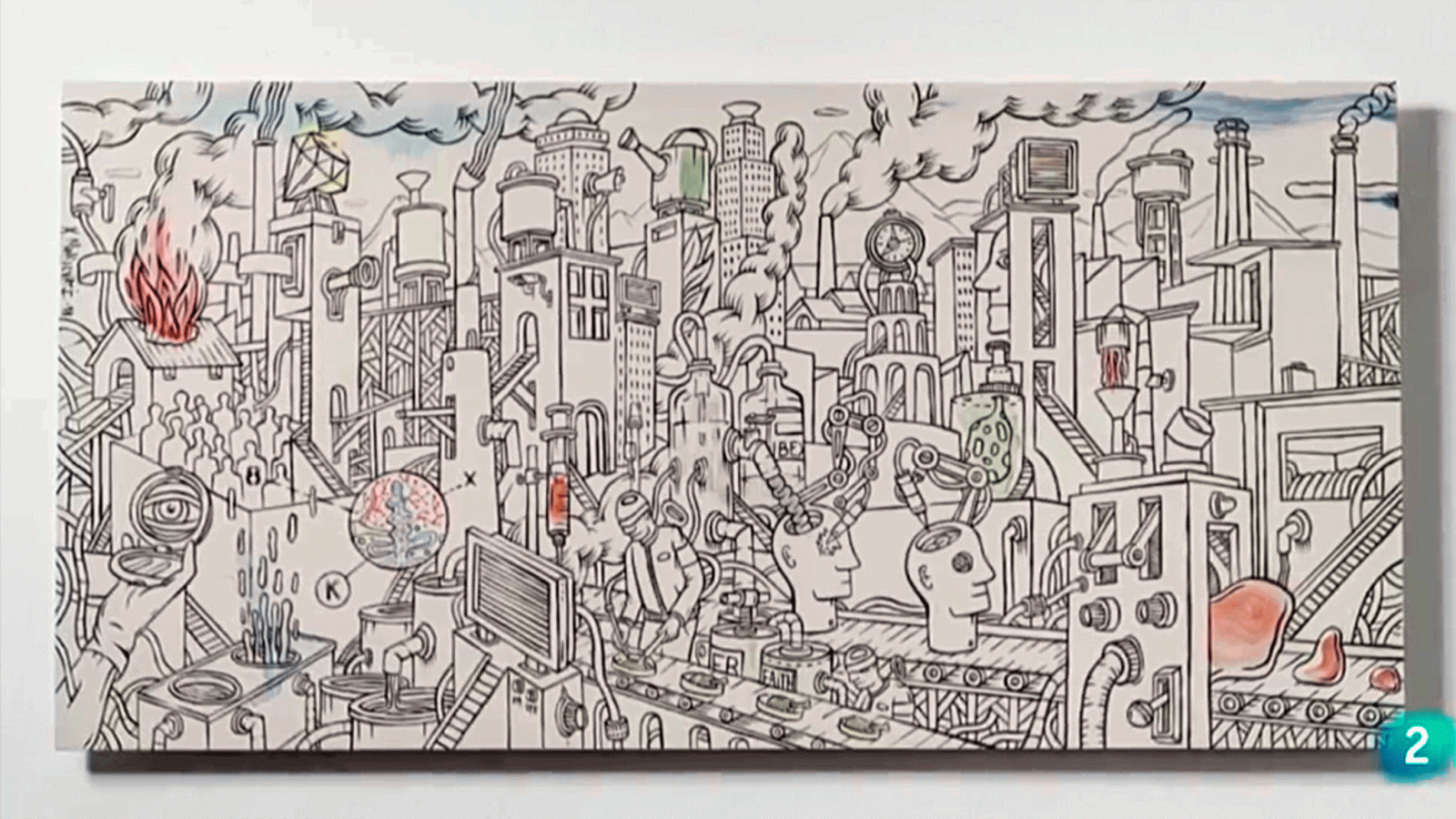 La aventura del saber Boek visual Xavier Monsalvatje ilustracion ceramica denuncia PoesíaVisual #AventuraSaberBoekVisual