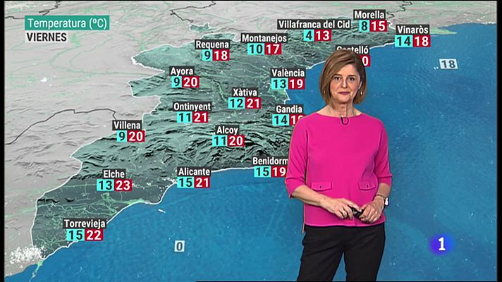 El tiempo en la Comunitat Valenciana - 29/04/21