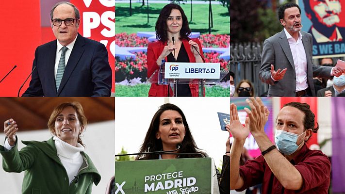 Los candidatos apuran los últimos días de campaña y llaman a la movilización el 4M