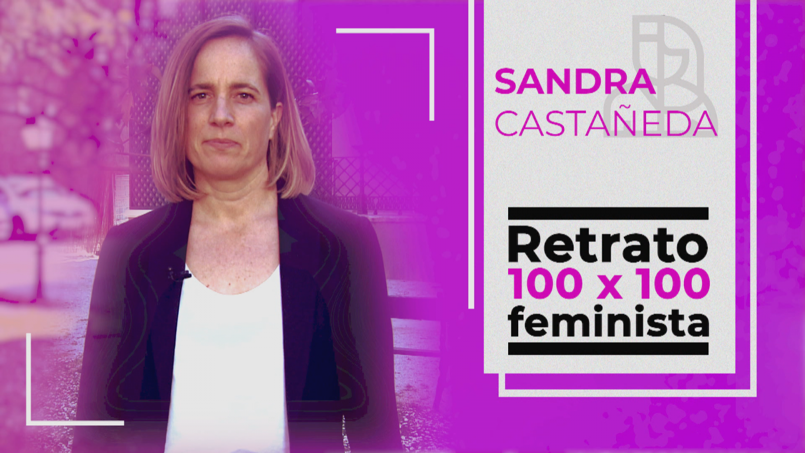 OBJETIVO IGUALDAD-Retrato 100x100 feminista:Sandra Castañeda, responsable de banca ética