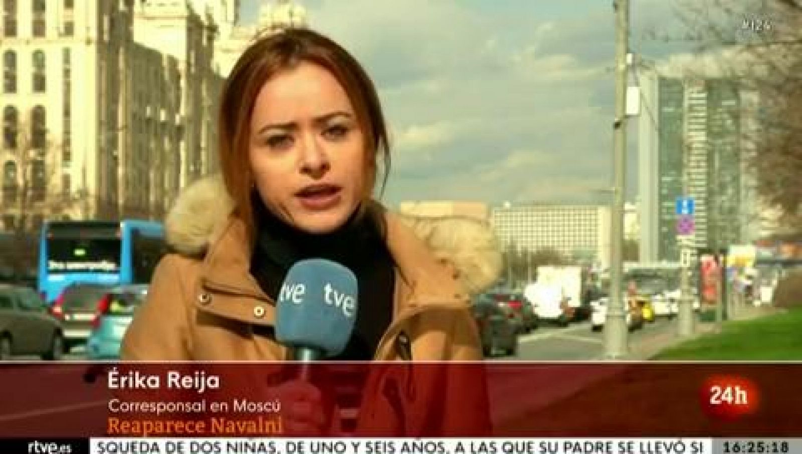 Navalny: "Me he mirado en el espejo y he visto un esqueleto"
