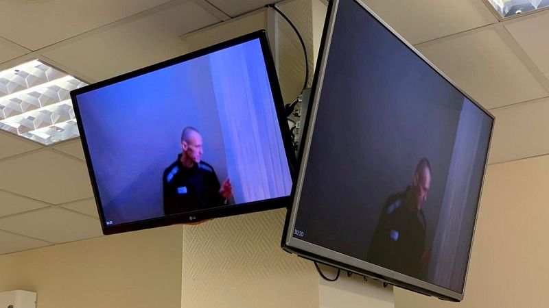 Así ha reaparecido Alexei Navalny tras pasar 24 días en huelga de hambre