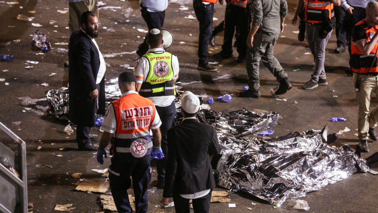 Al menos 44 muertos en una aparente estampida humana durante una festividad religiosa en Israel- RTVE.es