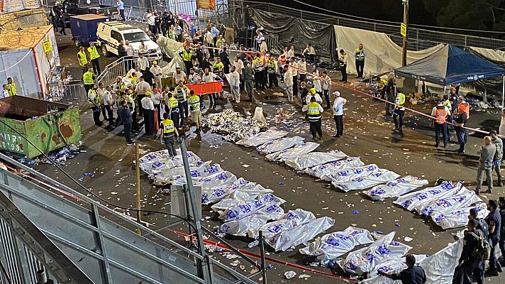 Informativo 24h - Mueren 44 personas en una estampida en Israel
