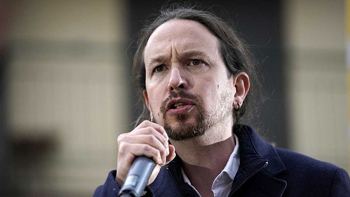 Telediario 1 - Iglesias denuncia amenazas en un presunto chat policial mientras avanza la investigación sobre las cartas con balas
