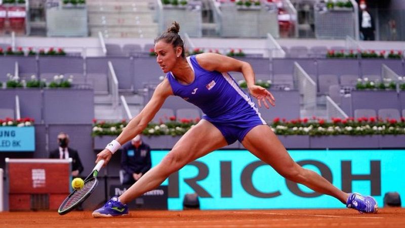 Simona Halep vence a Sara Sorribes en Madrid
