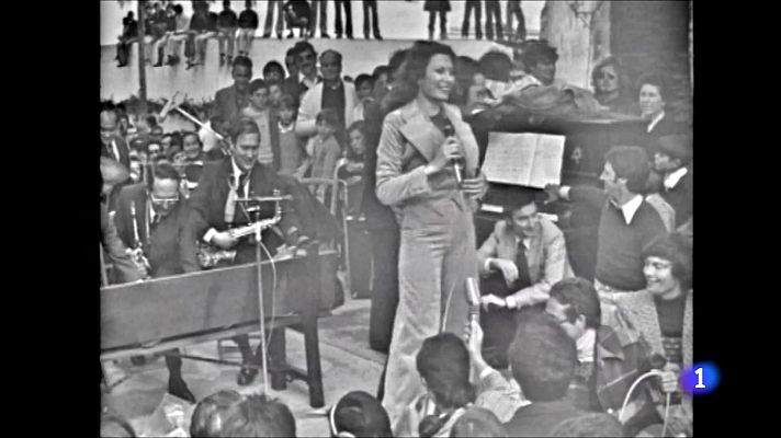 Telediario 1 - Un álbum recoge las primeras 40 canciones de Rocío Jurado