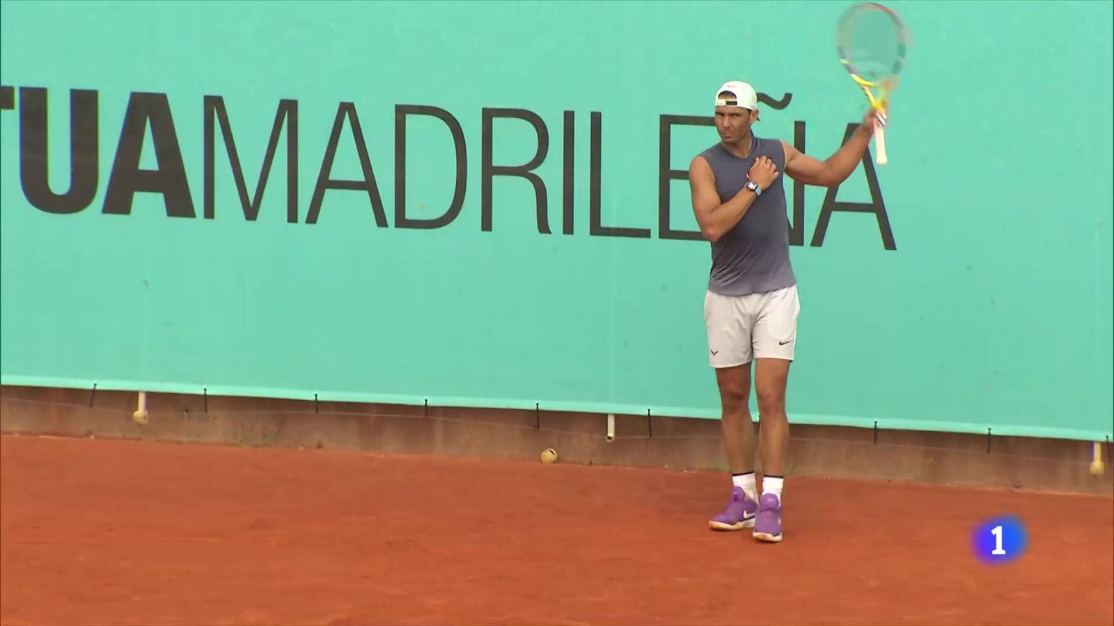 Nadal prepara su debut en el Mutua Madrid Open