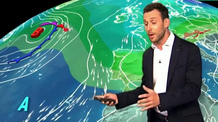 Lluvias en Cataluña y Baleares y ambiente soleado en la mitad sur de la península