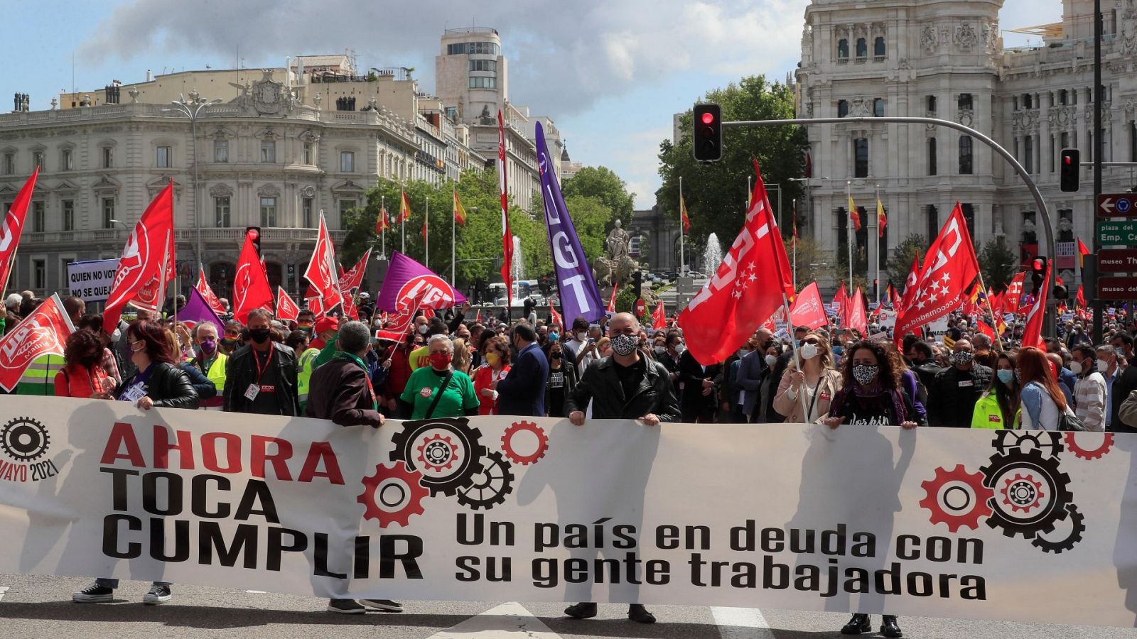 Primero de Mayo - Los sindicatos piden la derogación de la reforma laboral