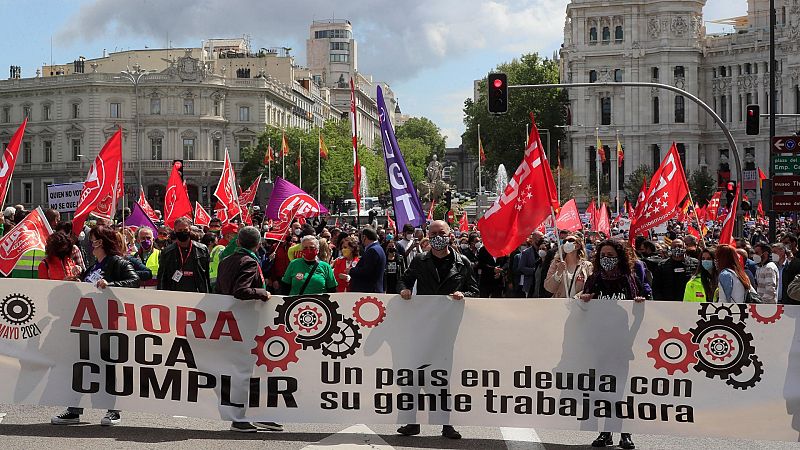 Los sindicatos piden la derogación de la reforma laboral en el Primero de Mayo