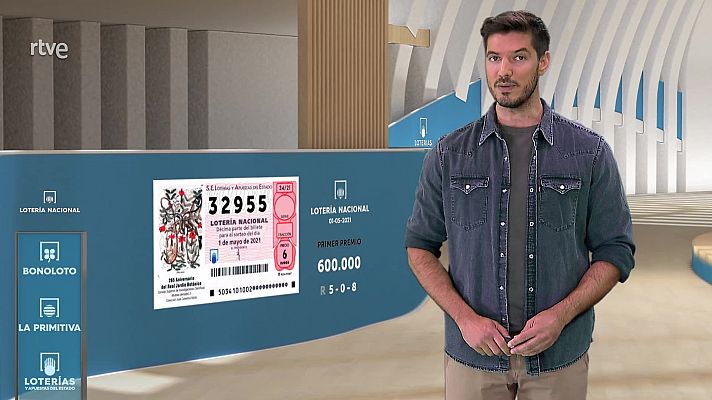Loterías - Sorteo de la Lotería Nacional del 01/05/2021