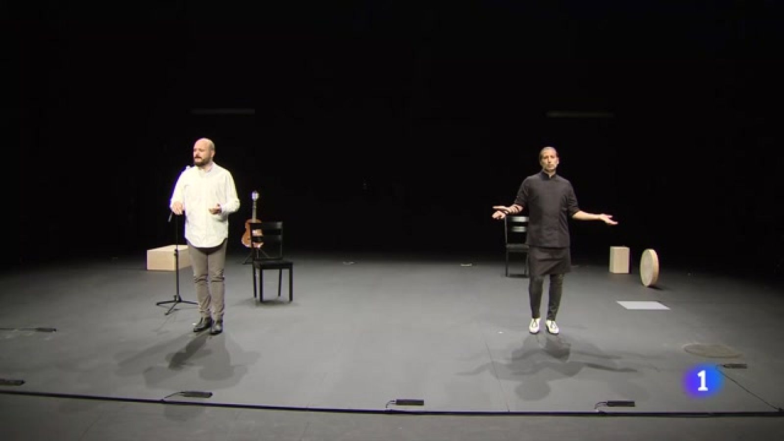 Israel Galván y El niño de Elche suben al escenario Mellizo Doble