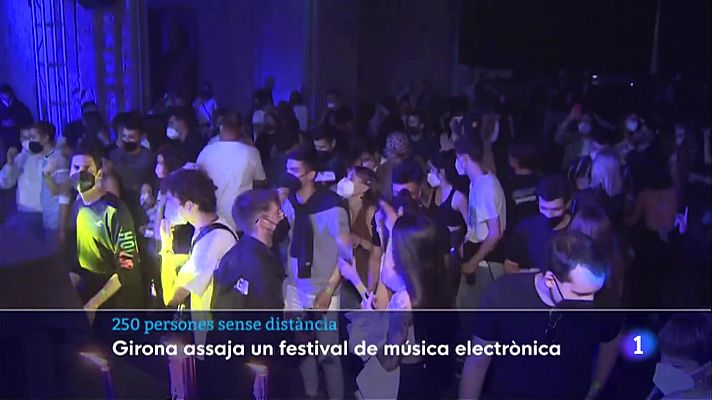 L'assaig clínic Obrir Girona permet "sortir de festa" 250 persones a la Mercè Electrònica