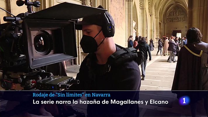 "Sin límites", sobre la vuelta al mundo de Magallanes, se rueda en Navarra