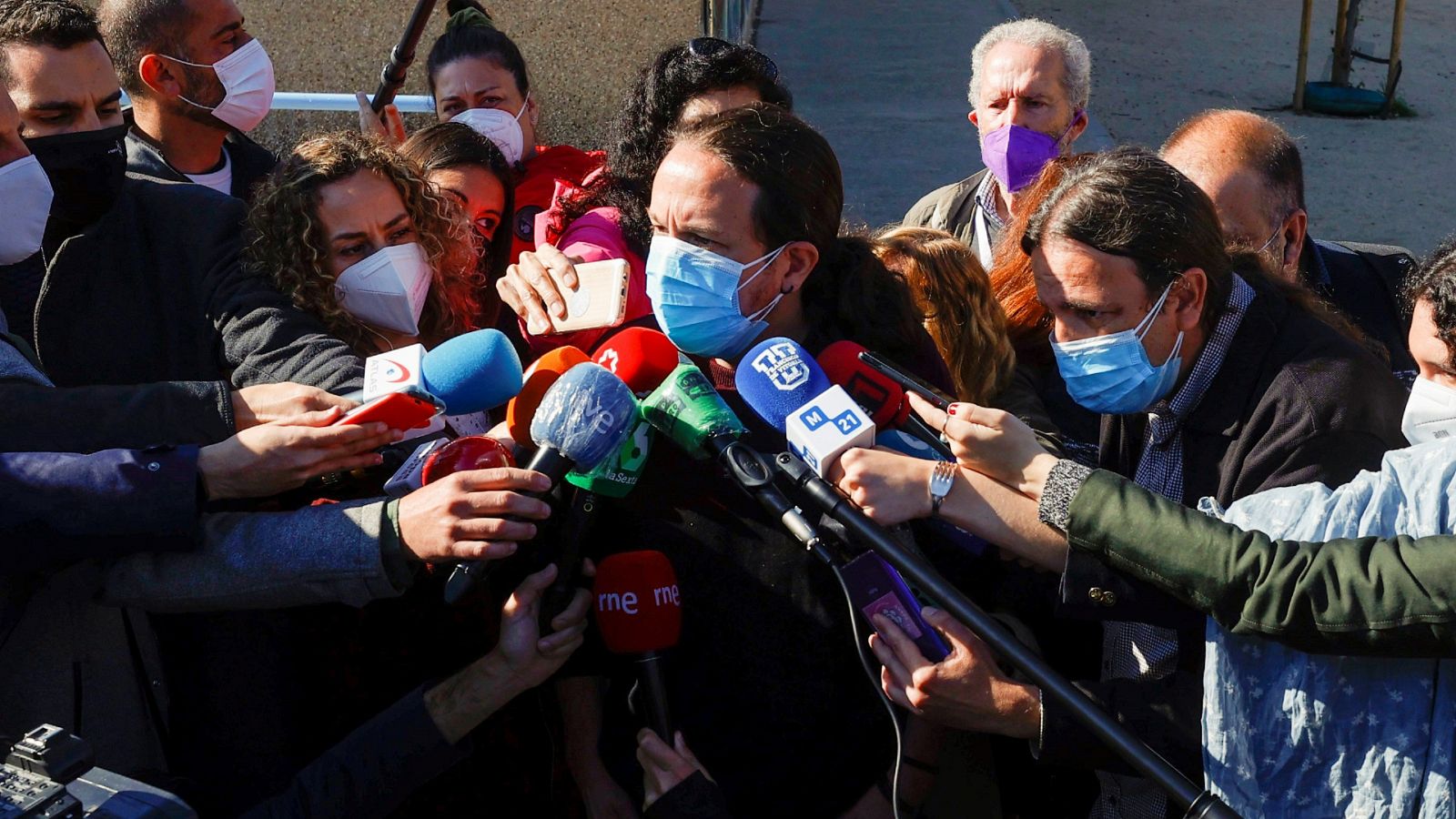 Pablo Iglesias: "Madrid votará para parar a la ultraderecha"