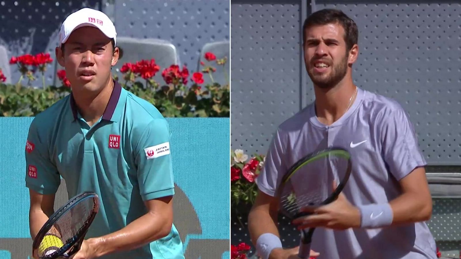 Tenis - ATP Mutua Madrid Open: Karen Khachanov - Kei Nishikori - ver ahora