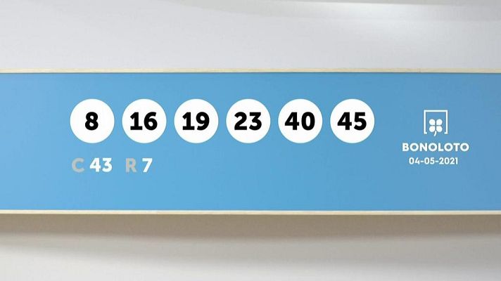 SELAE - Sorteo de la Lotería Bonoloto y Euromillones del 04/05/2021
