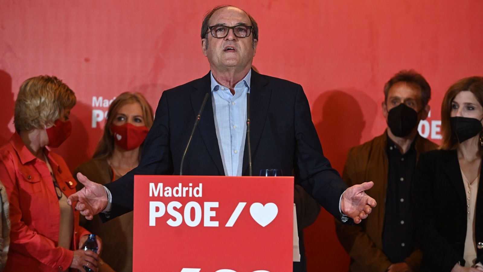 Gabilondo, tras el batacazo electoral del PSOE: "Los resultados no son buenos, no lo he logrado y lo lamento" - RTVE.es