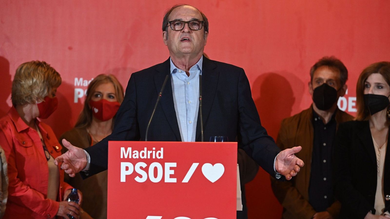 Gabilondo, tras el batacazo electoral del PSOE: "Los resultados no son buenos, no lo he logrado y lo lamento"