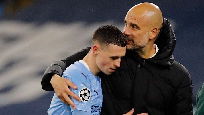 Telediario 1 - El City se desata en el vestuario y celebra su pase a la final de Champions