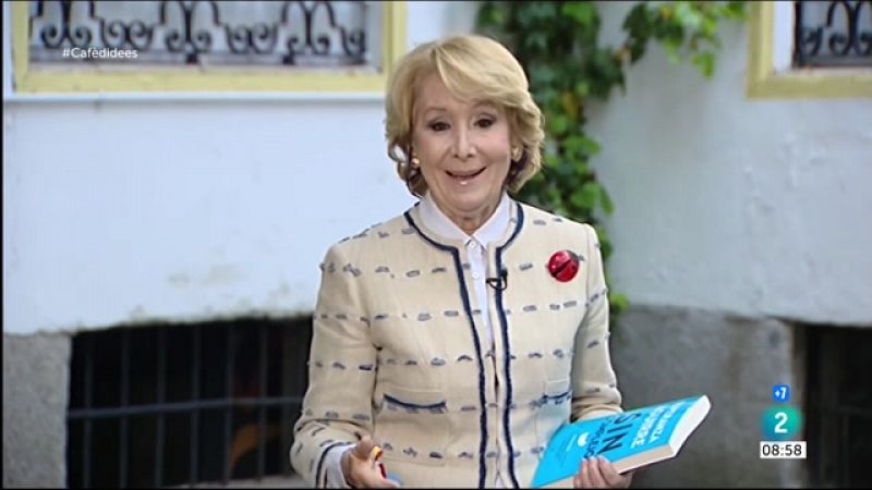 Cafè d'idees - Esperanza Aguirre: "Cal fer la batalla ideològica com ha fet Ayuso"