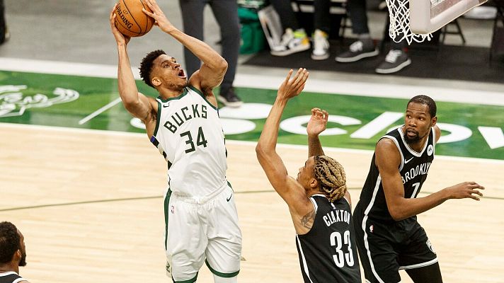 Los Bucks de Antetokounmpo vuelven a ganar a los Nets