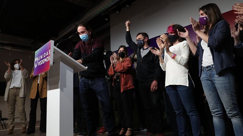 4M | La derecha celebra la marcha de Iglesias de la política | Ver