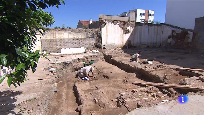 Telediario 1 - Reformar una casa en Mérida puede sacar a la luz siglos de historia