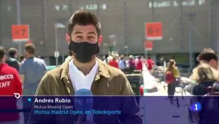 Telediario 1 - Paula Badosa, primera española en semifinales en Madrid
