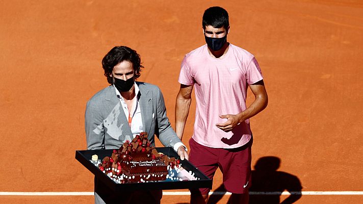 Feliciano y Nadal felicitan a Carlos Alcaraz por sus 18 años