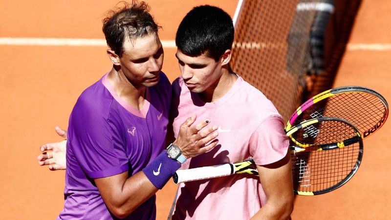 Nadal: "Alcaraz tiene un gran potencial, solo le falta tiempo"